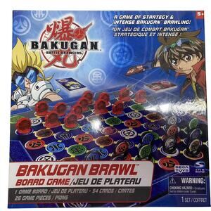 Bakugan Brawl Board Game Battle Brawlers Spin Master Sega Toys 2008 Sealed NEW